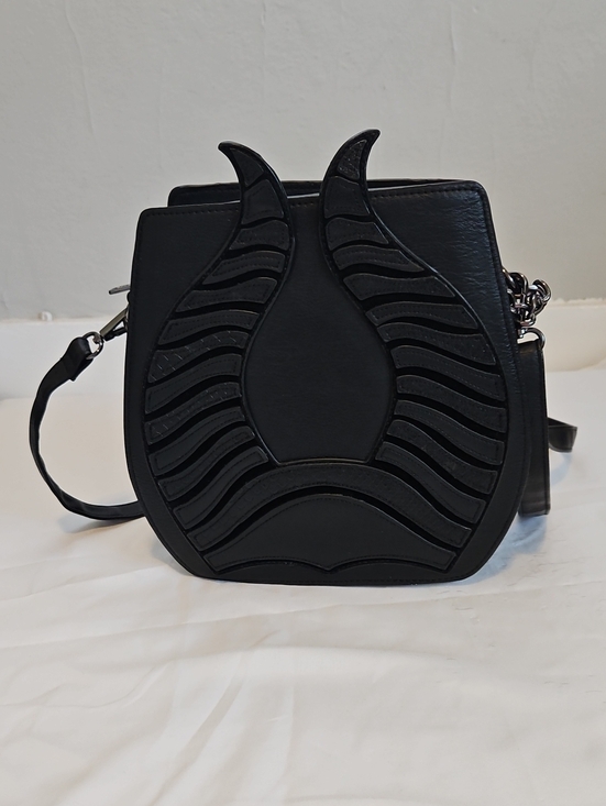 Loungefly Handbags - Disney Maleficent Black Women's Crossbody Bag with Sculpted Detail
